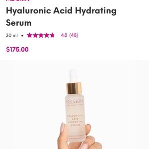 MZ Skin Hyaluronic Acid Hydrating Serum